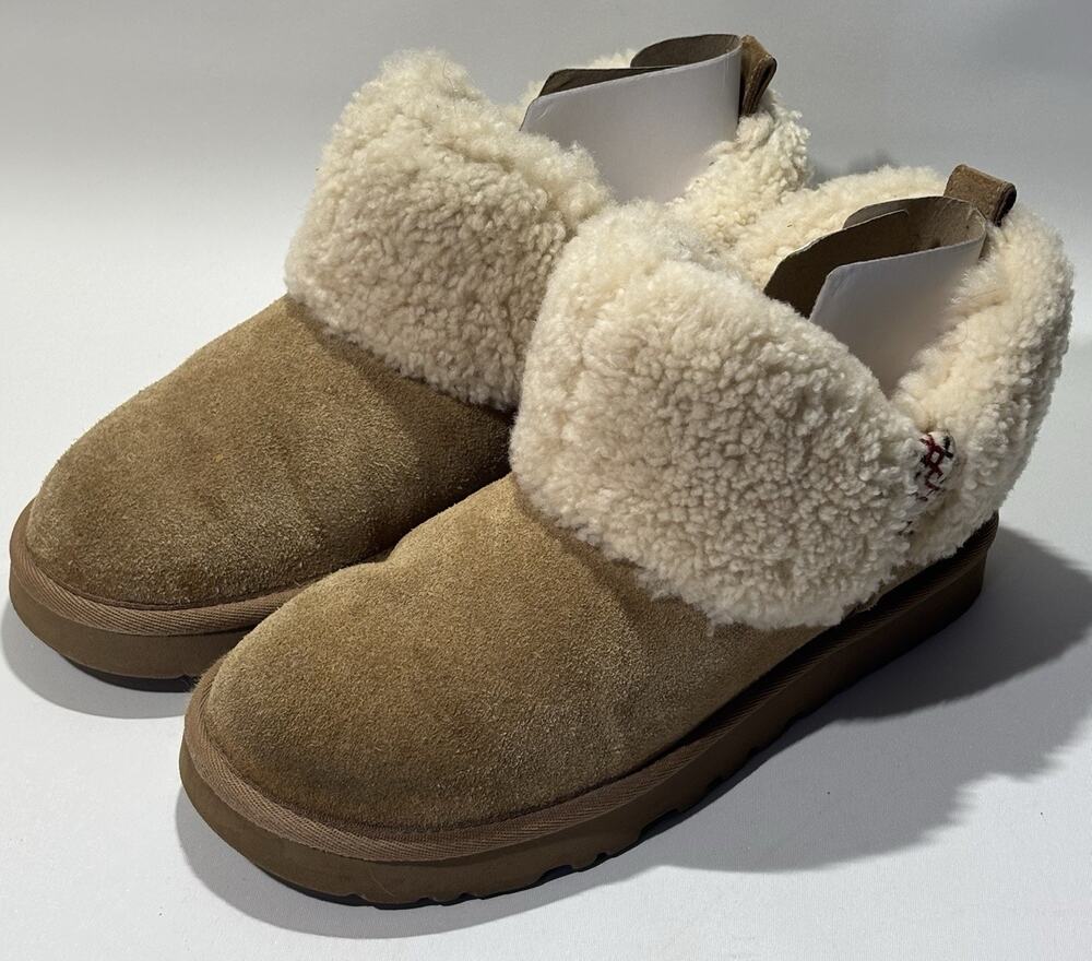 Ugg Women's Ultra Mini Braid Chestnut 1151750-CHE-womens size 7